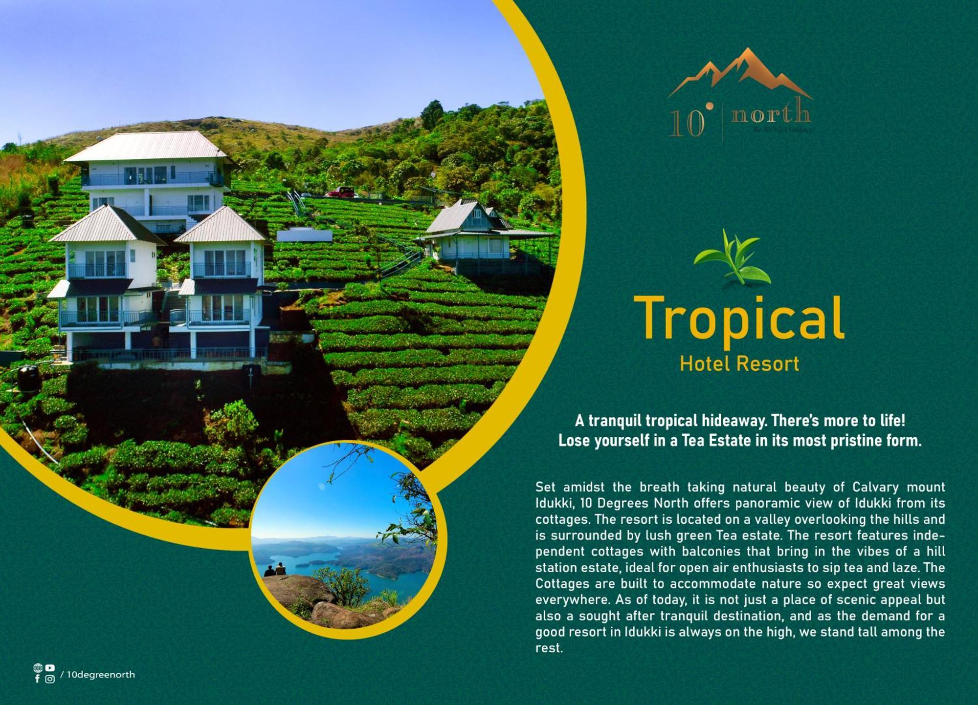 10 Degrees North By Avni Holidays Idukki Exterior photo